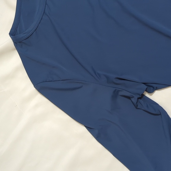 Princess Polly Farro Long Sleeve Top, Color Navy Size 10 - Picture 7 of 15